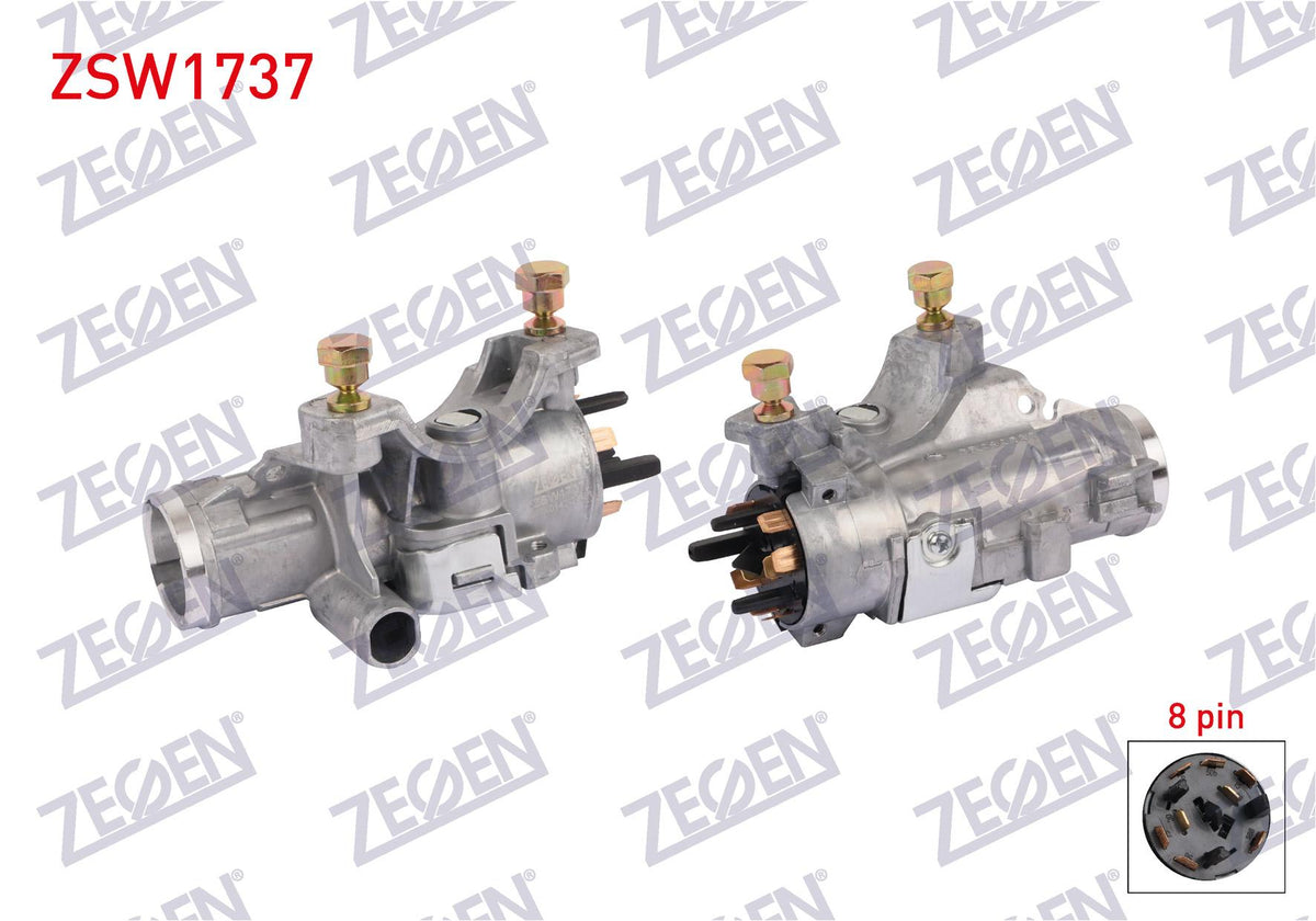 Zegen ZSW1737 Kontak Housing 8 Pin Audi A2, A3, A4, A6, A8 2001-2005