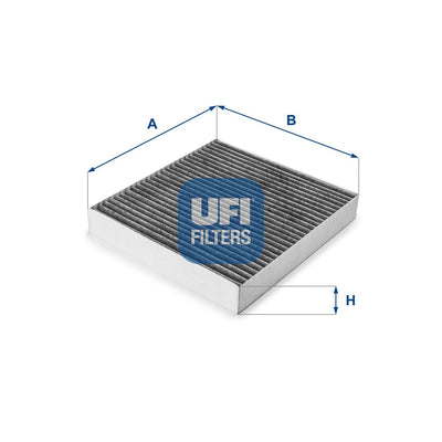 Ufi 54.167.00 Citroen Mitsubishi Peugeot Cabin Air Filter — Air & Cabin Filters