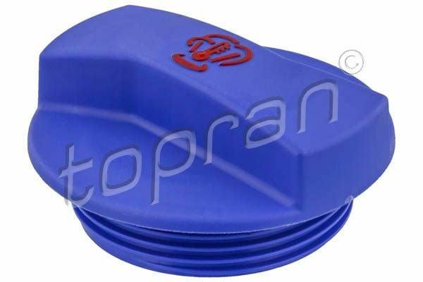 TOPRAN Radiator Diameter - Blue Closure for Golf IV, Bora and 3 more models — Radiators & Fans