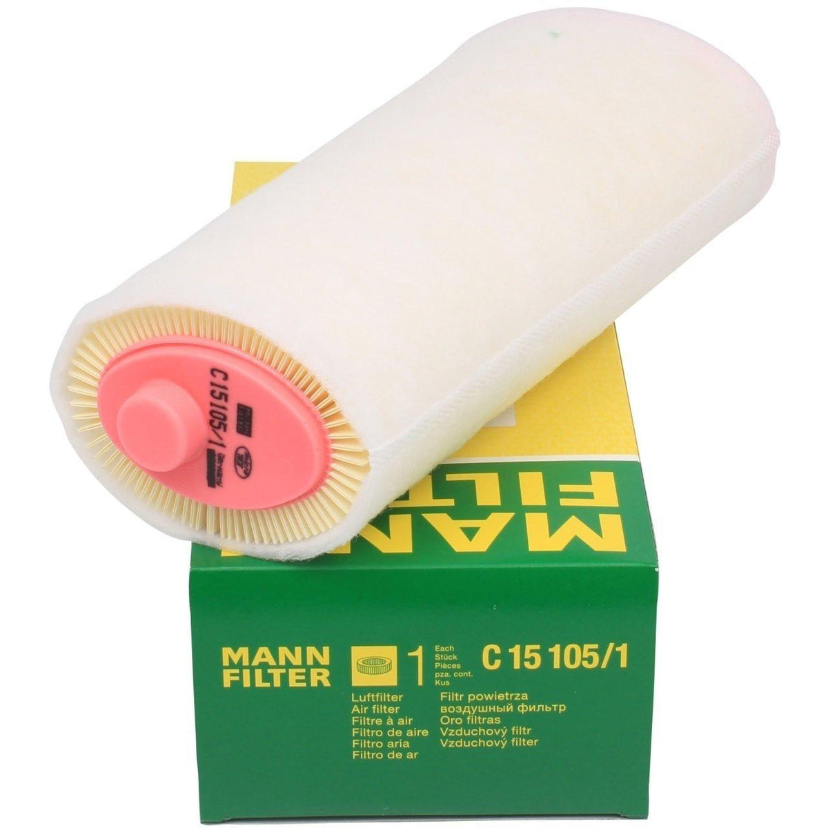 Mann Air Filter for BMW 5 Series E60 - Compatible with 520d — Air & Cabin Filters