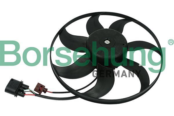 Borsehung B11499 Fan Motor Large 363 Diameter (300 Volt) Golf5-Golf6-Jetta-A3-Leon-Caddy 2004 > — Motors, Pumps & Antennas