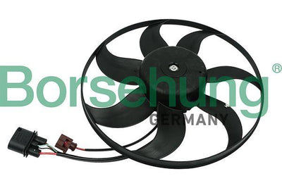 Borsehung B11499 Fan Motor Large 363 Diameter (300 Volt) Golf5-Golf6-Jetta-A3-Leon-Caddy 2004 > — Motors, Pumps & Antennas