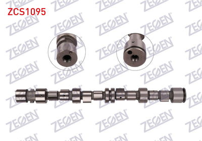 Zegen ZCS1095 Camshaft Shaft Opel Astra G 1.6 8V (Z16se-X16szr) 1998-2005 / Vectra B 1.6 8V (Z16se-X16szr) 1995-2003 — Timing