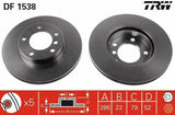 TRW DF1538 - Disc Brake Assembly for 94-05 BMW 3 Series — Brake Rotors & Drums