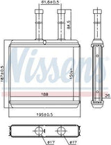 Nissens Radiator for Chevrolet Aveo 2004 - Quality Heating System Replacement — Radiators & Fans