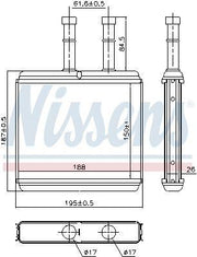 nissens radiator for chevrolet aveo 2004, aluminum cooling radiator for chevrolet aveo 2004 Nissens Radiator for Chevrolet Aveo 2004 - Quality Heating System Replacement Nissens Chevrolet Aveo 2004 Radiator nissens, chevrolet-aveo, automotive-parts, car-radiator, heating-system, car-maintenance, mechanics-tools, ai-generated, replacement-parts, car-owners