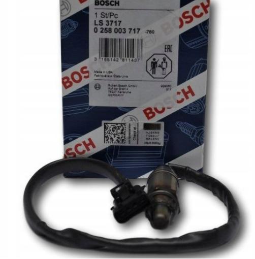 Bosch 0258003717 Oxygen Sensor Peugeot 106/306/406 1.6/1.8, Citroën AX/BX/C15/XM/Xsara/ZX — Oxygen & Air-Fuel