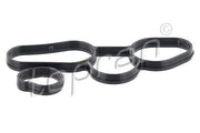topran oil cooler gasket for vw, topran 115261 gasket installation view TOPRAN 115261 Oil Cooler Gasket for VW - Durable MVQ Material | Perfect for Car Owners and Mechanics TOPRAN 115261 Oil Cooler Gasket for VW topran, oil-cooler-gasket, vw-parts, gasket-replacement, car-maintenance, mechanic-tools, car-owners, durable-material, high-performance, ai-generated