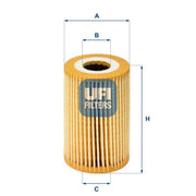 ufi filtre oil filter for a-class w168, ufi filtre oil filter for vaneo w414 UFI FILTRE Oil Filter - Compatible with A-Class W168 1997-2004 & Vaneo W414 2002-2005 | 77mm Height, 52mm Diameter UFI FILTRE Oil Filter - A-Class W168 & Vaneo W414 ufi-filtres, oil-filter, a-class-w168, vaneo-w414, car-maintenance, engine-protection, mechanics, car-owners, auto-parts, ai-generated