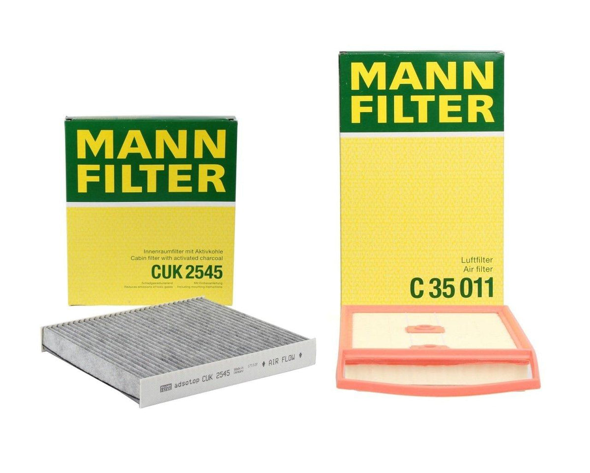 Mann Volkswagen Polo 1.4 TDI Air ve Cabin Air Filter — Air & Cabin Filters