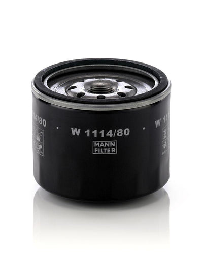 Mann W1114-80 Oil Filter Ford Kia Mazda Isuzu E2200 — Oil Filters