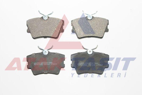 AP 05P616 Brake Pad Rear Volkswagen Transporter IV (70Xb, 70Xc and 5 more models — Brake Pads