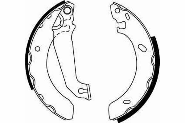trw-gs6254-brake-shoe, trw-brake-shoe-for-escort-orion, brake-shoe-dimensions-203mm-x-38mm TRW GS6254 Brake Shoe - Precision Fit for Escort Orion 90 | 203mm x 38mm TRW GS6254 Brake Shoe - Escort Orion 90 - 203mm x 38mm brake-shoe, trw, escort-orion, car-parts, mechanics, automotive, braking-systems, car-maintenance, ai-generated, auto-repair