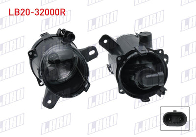 LABO LB20-32000R Fog Lamp Right Opel Corsa E 2014-2018 — Tail, Signal & Reflectors