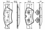 BOSCH Brake Pad Set - Front for Mercedes W164 & W211 — Brake Pads
