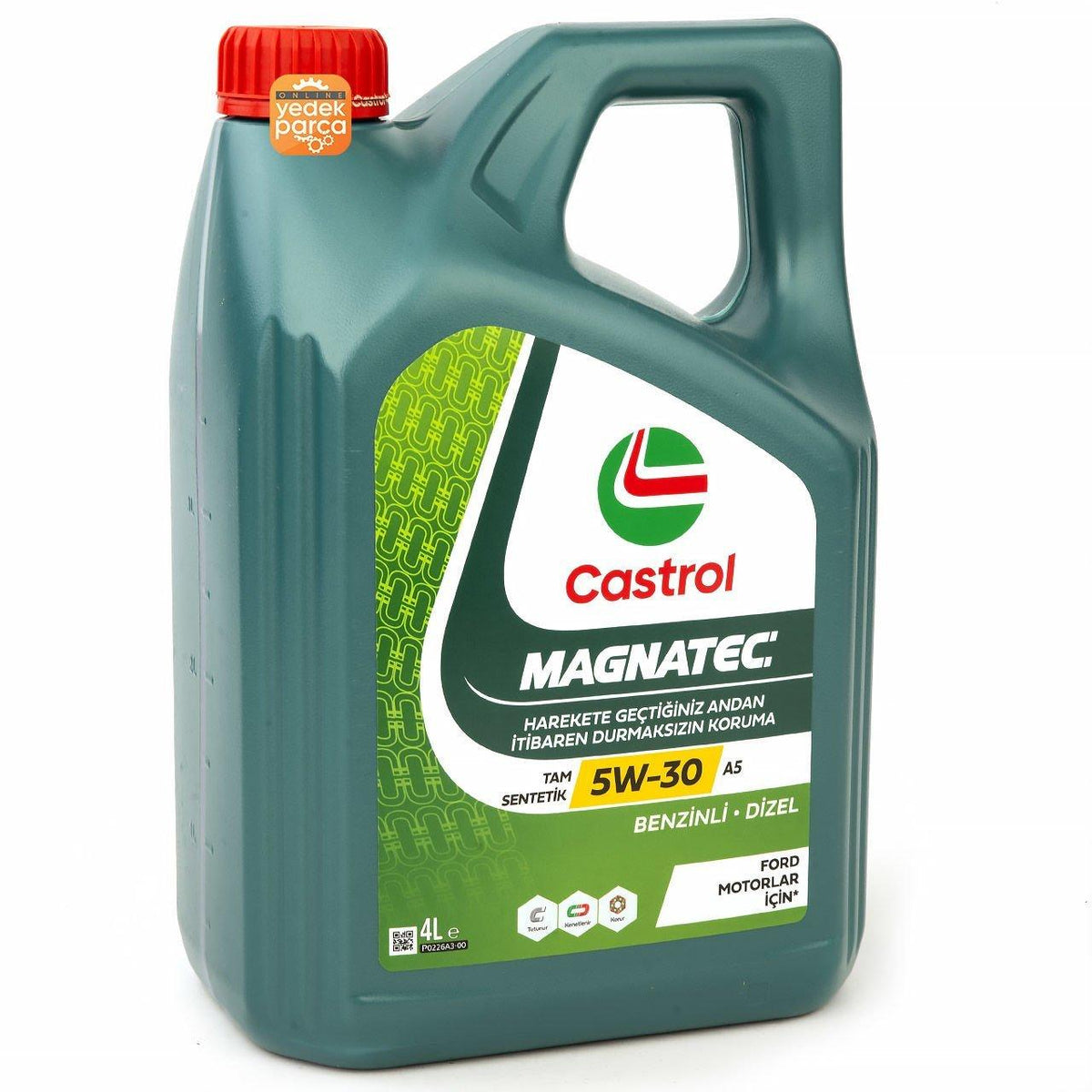 Castrol 5W30-A5 Magnatec A5 4 Litre Motor Oil (2025 Production Year New Packaging) — Fluids & Chemicals