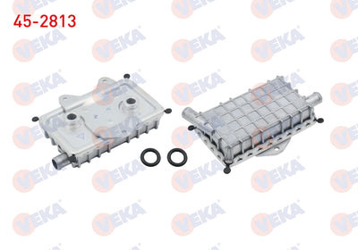 Veka 45-2813 Oil Cooler (with Gasket) Mercedes Sprinter 2-T / Sprinter 4-T / Vito — Oil System