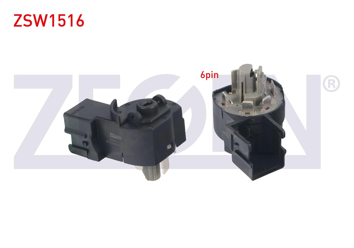 Zegen ZSW1516 Ignition Thermal Switch 6 Pin Opel Vectra B-Astra F-Corsa B-Omega B 1991-2003 — Switches & Relays