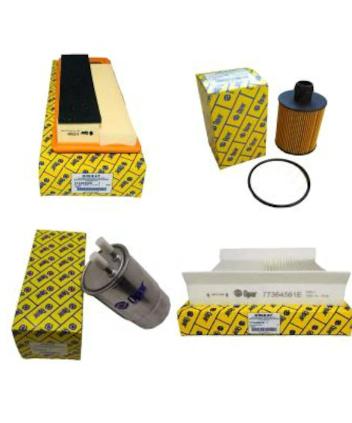 OPAR 55177229 Fiat Doblo Euro 5 1.3 Multijet Periodic Oil Service Filter Set; Linea/Fiorino — Maintenance & Service Kits