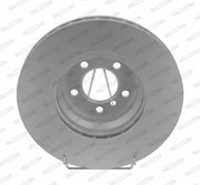 ferodo brake disc front view, ferodo brake disc packaging FERODO Disk Brake DDF1245C-1 - Ventilated Type, Perfect for BMW 5 Series & 7 Series | Pack of 2 FERODO Disk Brake | 5 Series 7 Series | High Quality ferodo, brake-disc, vechicle-repair, car-accessories, car-owners, mechanics, braking-system, 5-series, 7-series, ai-generated
