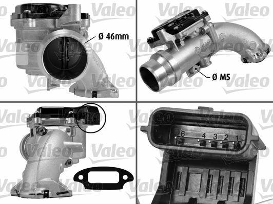 VALEO Gas Throttle Body 700429 - Compatible with 09 Megane III 1.5 dCi — Intake