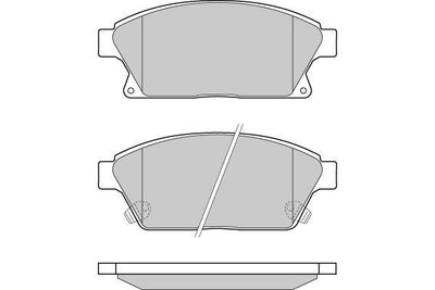 MGA 55340 Brake Pad Brake Front-(Chevrolet: Cruze 09 > 12 / Aveo 11 > / Opel: Astra J 09 > 12 / Mokka 12 > 13-16 — Brake Pads