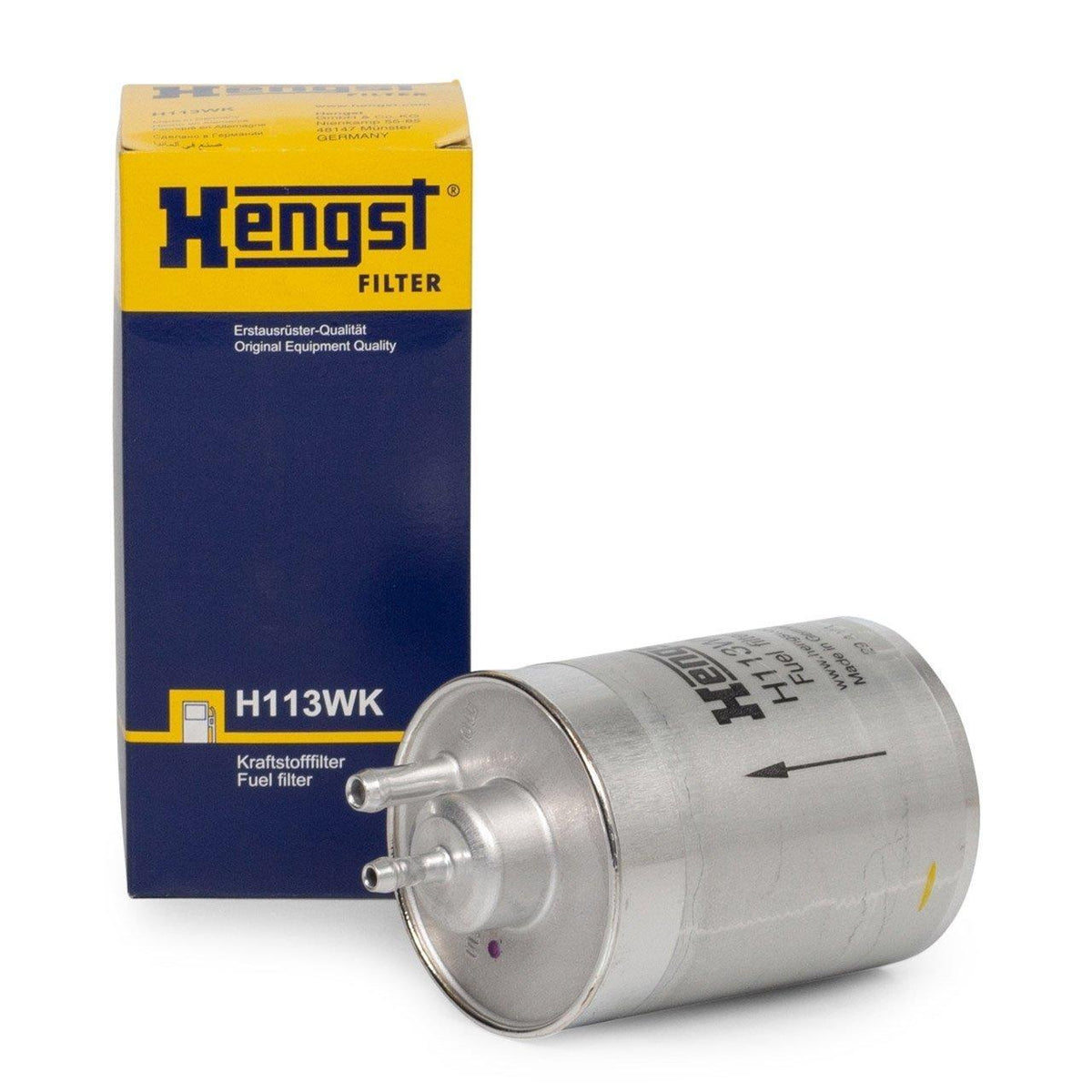 Hengst Fuel Filter for Mercedes W210 E200 Kompressor — Fuel Delivery