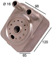 mahle-oil-cooler-image-1, mahle-oil-cooler-image-2 MAHLE Oil Cooler - Compatible with 2004 Golf, Caddy, Jetta, Passat, Touran | 2.0TDI MAHLE Oil Cooler for VW Models | Engine Oil Radiator mahle, oil-cooler, vw-parts, car-maintenance, engine-cooling, fuel-efficient, automotive, car-owners, mechanics, ai-generated