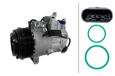 Hella 8FK366202-161 A/C Compressor X204 08 > 15 W204 08 > 14 S204 08 > 14 C204 11 > W212 09 > 16 C207 09 > 16 R172 11 >