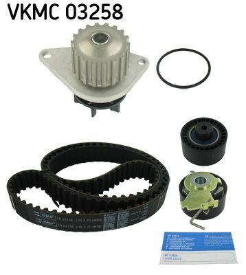 SKF VKMC03258 Timing Belt Kit with Water Pump - 1.4L 16V Engine — Water Pump & Thermostat