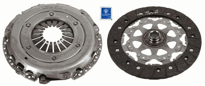 Sachs 3000970137 Clutch Kit Fluence Megane III Fluence Qashqai J10 1.6 R9m — Clutch & Flywheel