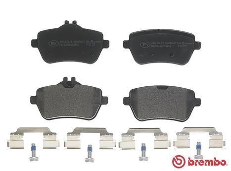brembo rear brake pads for mercedes benz, brembo brake pads packaging, brembo p50117 technical specifications BREMBO P50117 Rear Brake Pads - Premium Quality for Mercedes Benz W222, W231, W217 | SL 350, 400, 500 BREMBO P50117 Rear Brake Pads for Mercedes Benz brembo, rear-brake-pads, mercedes-benz, brake-pads, car-parts, automotive, mechanics, vehicle-safety, premium-quality, ai-generated