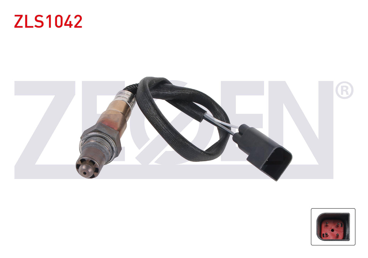 Zegen ZLS1042 Lambda (Oxygen) Sensor 400 mm Ford Fiesta IV 1.25i-1.4i 16V (Dha-Dhb-Dhc-Dhd-Dhe-Dhf-Dhg-Fh — Oxygen & Air-Fuel