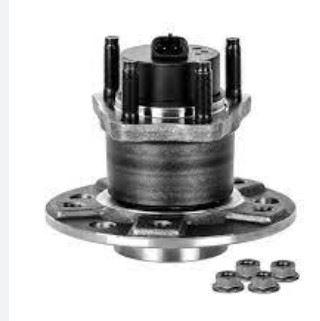 Bitapart BOP176003 Rear Wheel Hub 5 Lug Opel Vectra B Astra G 98 — Hub Assemblies