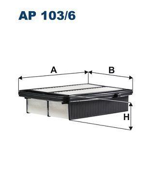 FILTRON AP103-6 Air Filter for 2017 Civic and CR-V — Air & Cabin Filters