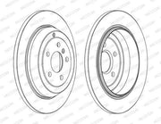 ferodo dd1530c rear brake disc, rear brake disc for ml-class and r-class FERODO DDF1530C | Rear Brake Disc for ML-Class W164 (2005-2011) & R-Class W251 (2006-2012) FERODO DDF1530C | Rear Brake Disc for ML & R Class ferodo, fren-diski, ml-class, r-class, rear-brake-disc, car-parts, vehicle-braking, car-owners, mechanics, ai-generated