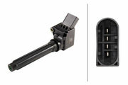 hella ignition coil 5da358057-561 for vw, bobin compatible with vw and audi models HELLA 5DA358057-561 Ignition Coil - Bobin for VW Golf, Passat, Tiguan, A4, A5, A6, A7, Q5, Leon, Octavia, Superb | 2.0 TFSI HELLA Ignition Coil 5DA358057-561 - Bobin for VW Audi hella, ignition-coil, automotive-parts, car-repair, 2-0-tfsi, vw-parts, audi-accessories, engine-components, ai-generated, car-owners-mechanics