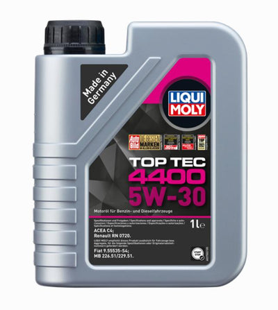 LIQUI MOLY Top Tec 4400 5W30 Motor Oil - Renault RN 0720 — Fluids & Chemicals