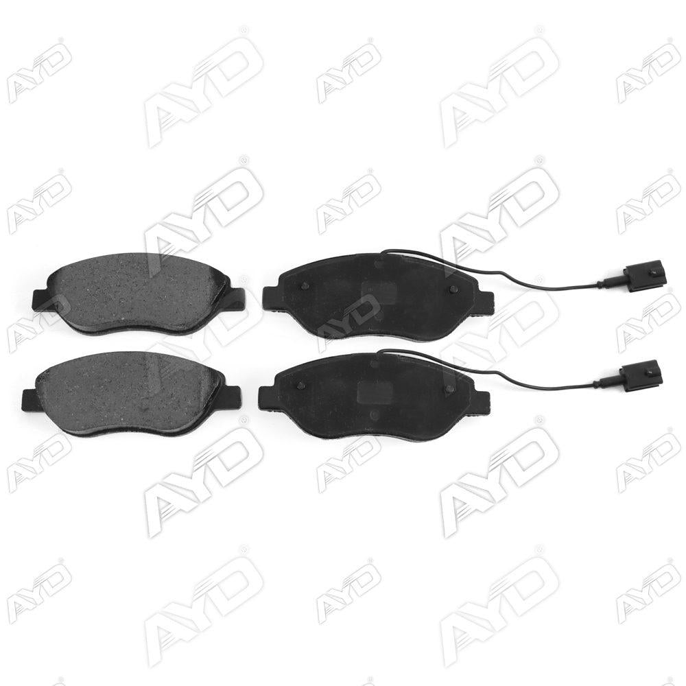 AYD 11-60315B Brake Pad Front 15 > Egea 1.6Mjt Large Type 07 > Bravo + Pair Connector — Brake Pads