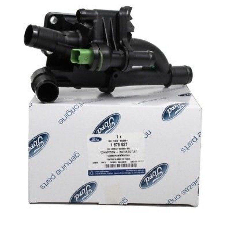 ford focus thermostat front view, ford focus thermostat compatibility chart Ford Original Thermostat for Focus 2011-2018 1.5-1.6 TDCi | Reliable Performance Ford Focus Thermostat 1.5-1.6 TDCi | 2011-2018 Models ford, focus-thermostat, car-parts, engine-accessories, mechanic-tools, original-ford-parts, automotive-repair, 1-5-1-6-tdci, vehicle-maintenance, ai-generated