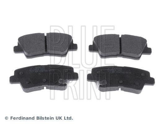 Blue Print ADG042154 Hyundai Tuscon/Elantra/Accent Blue, Kia Rio/Niro/Sportage/Ceed, Ssangyong Rear Brake Pad — Brake Pads