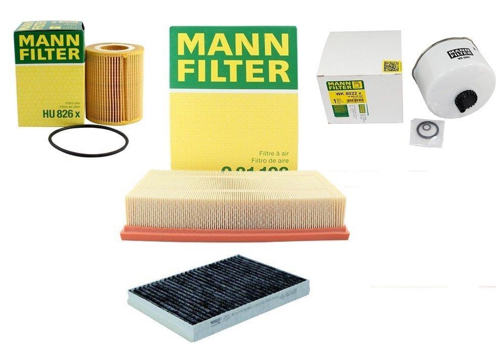 Mann Land Rover Range Rover Sport 3.0 D Scheduled Service Filter Set — Maintenance & Service Kits