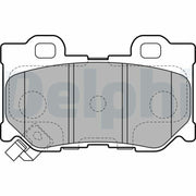 delphi brake pad set for nissan 370z, high-quality brake pads for nissan 370z coupe, brake pad specifications for 370z roadster DELPHI Brake Pad Set - Compatibility with Nissan 370Z Coupe & Roadster | Optimal Performance for Car Owners & Mechanics DELPHI Brake Pad Set for Nissan 370Z Coupe & Roadster delphi-brake-pad, nissan-370z-accessory, car-maintenance, mechanics-tools, vehicle-safety, brake-system, rear-brake-pads, automotive-parts, low-metallic-friction-material, ai-generated