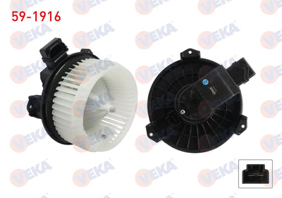 Veka 59-1916 Heater Motor Ford Mondeo V 2014-/ S-Max 2018-/ Edge 2015 — Heater & Blower
