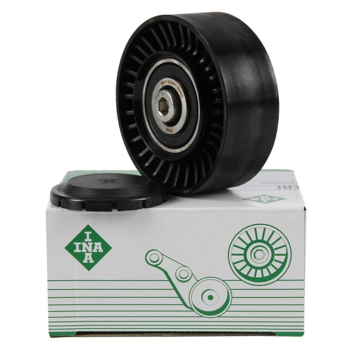 INA BMW E90 320d M47N2 Tensioner Pulley — Pulleys & Tensioners