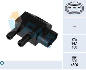 fae exhaust pressure sensor 16149, exhaust pressure sensor compatible with i20 i30 Accent Ceed FAE Exhaust Pressure Sensor 16149 - Compatible with 11-Accent, i20, i30, Ceed | 1.4L 1.6L CRDI FAE Exhaust Pressure Sensor 16149 - Compatible with Multiple Models exhaust-pressure-sensor, fae-16149, car-parts, vehicle-maintenance, mechanics, car-owners, performance-parts, engine-sensors, ai-generated, exhaust-system