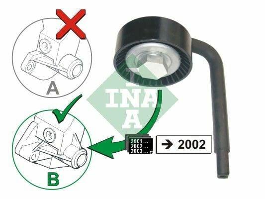 ina 531079010 v belt tensioner, v belt tensioner for e46 e39 x3, ina belt tensioner specifications INA 531079010 V Belt Tensioner - Compatibility with E46, E39, X3 | 70 mm Diameter INA 531079010 - V Belt Tensioner for BMW Models ina, v-belt-tensioner, bmw-parts, car-maintenance, auto-repair, mechanics, car-owners, automotive, engine-parts, ai-generated