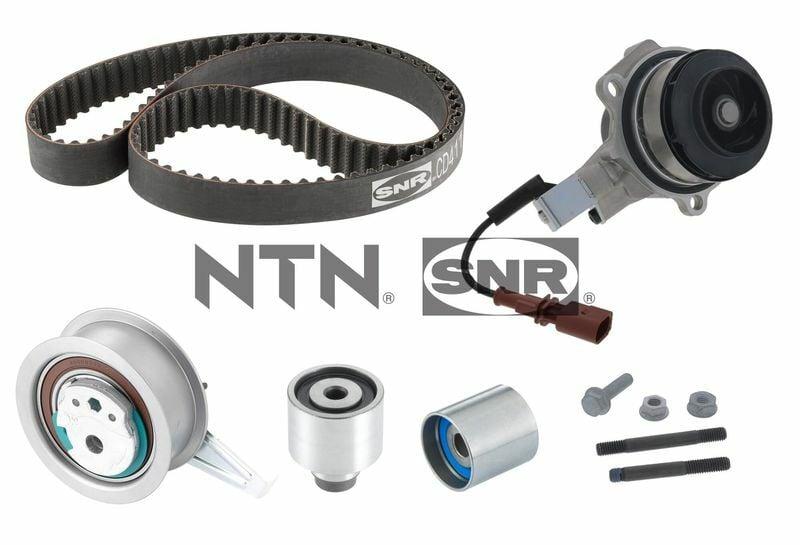 SNR Timing Belt & Water Pump Kit for Audi A1 A3 A4 A5 A6 Q3 Q5 and More — Water Pump & Thermostat