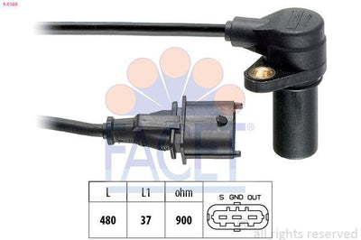 Facet 90169 Crankshaft Sensor Fiat Marea Brava 19 JTD Punto 19D 99 — Pistons & Rotating