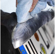 liqui moly chromium polisher 250ml bottle, application of liqui moly chromium polisher on chrome parts, microfiber cloth for polishing chrome LIQUI MOLY Chromium Polisher - Clean and Protect Chrome Parts for Cars, Motorcycles, and Bicycles | 250ml LIQUI MOLY Chromium Polisher 250ml - For Cars and Bikes liqui-moly, chromium-polisher, car-care, motorcycle-care, bicycle-care, chrome-cleaner, vehicle-maintenance, shine-protection, ai-generated, polish